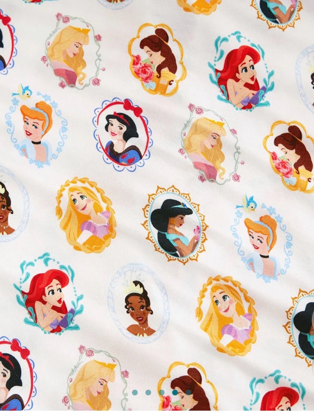 NWT Posh Peanut Disney Princess Portraits Bow Babydoll Bodysuit Dress